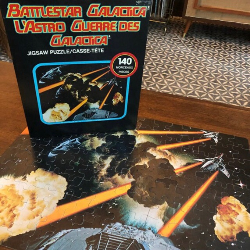 70’s Battlestar Galactica Junior Puzzle - Sci Fi